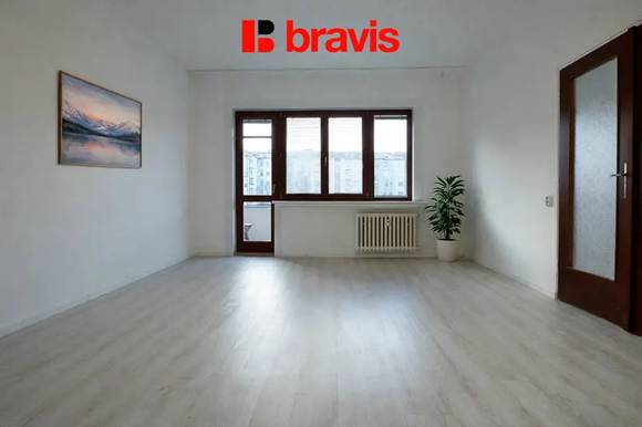 Pronájem bytu 2+1,Brno - Veveří, ul.Bayerova, lodžie, balkon, šatna