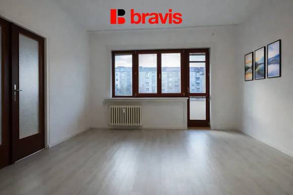 Pronájem bytu 2+1,Brno - Veveří, ul.Bayerova, lodžie, balkon, šatna