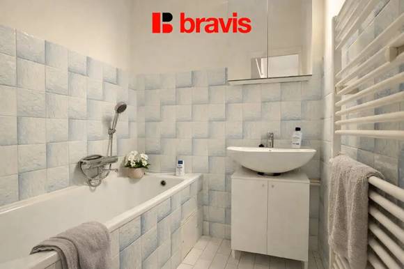 Pronájem bytu 2+1,Brno - Veveří, ul.Bayerova, lodžie, balkon, šatna