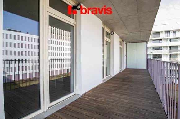 Prodej bytu 3+kk, Palác Trnitá, ul. Placzkova, novostavba, garážové stání, terasa
