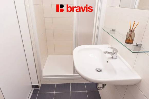Pronájem bytu 1+1 30 m², Brno - Staré Brno, ulice Křížova - klidný vnitroblok v blízkosti Mendlova náměstí