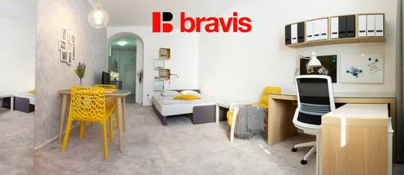 Pronájem bytu 1+1 30 m², Brno - Staré Brno, ulice Křížova - klidný vnitroblok v blízkosti Mendlova náměstí