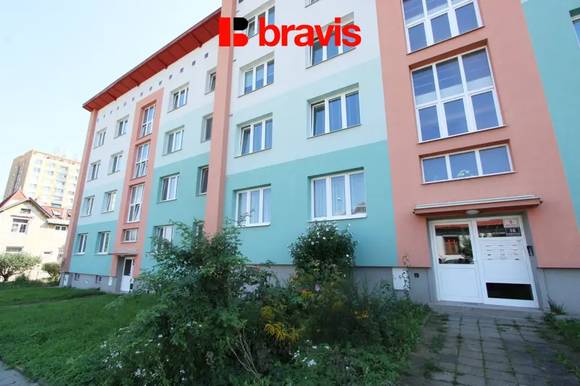 Pronájem cihlového bytu 2+1, lodžie, po kompletní rekonstrukci, komora, Brno - Královo Pole, ul. Mánesova