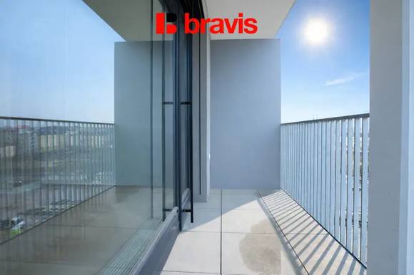 Pronájem bytu 2+kk, Brno - Staré Brno, ul. Rybářská, sklep, balkon, garážové stání