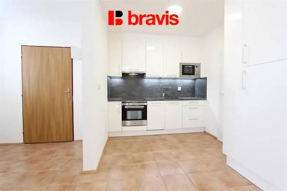 Pronájem moderního bytu 1+kk, 46 m², Brno – Zábrdovice, ulice Francouzská