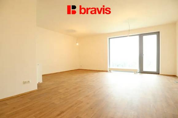 Pronájem bytu 1+kk, ulice Řepova, parkovací stání v ceně, terasa, novostavba, sklep