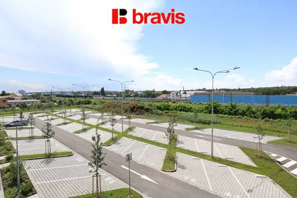 Pronájem bytu 1+kk, ulice Řepova, parkovací stání v ceně, terasa, novostavba, sklep