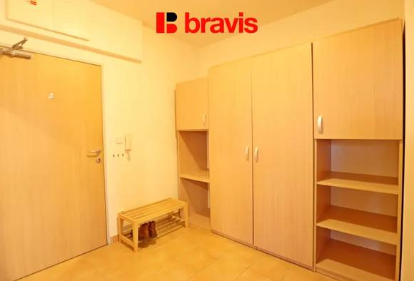 Pronájem bytu 2+kk, ulice Sedláčkova, Brno Líšeň, balkón, sklep