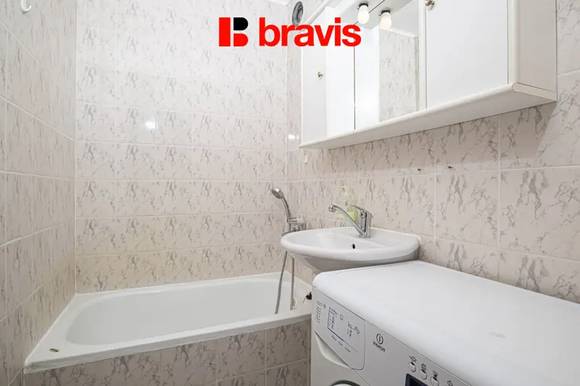 Pronájem bytu 2+kk, Brno - Vinohrady, ul. Bzenecká, výtah, částečně zařízený