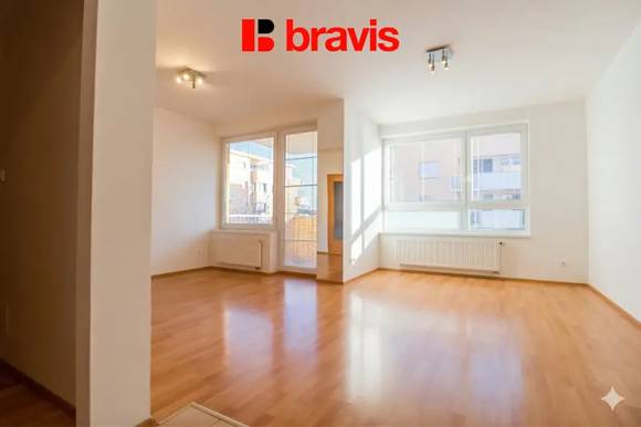 Pronájem bytu 2+kk, ul. Leskauerova, Brno - Líšeň,  balkon, možnost garážového stání