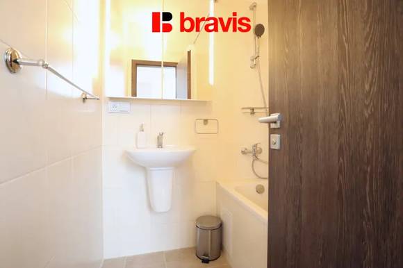 Pronájem bytu 3+kk 61 m², Brno - Kohoutovice, ulice Voříškova, kompletně vybavený, balkon