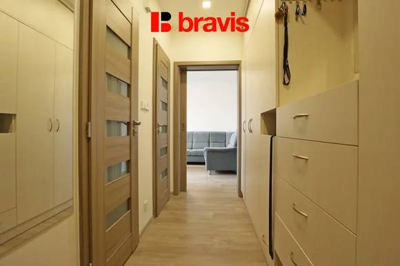 Pronájem bytu 3+1, ul. Blažkova, Brno - Lesná, balkon, sklep, částečně zařízený