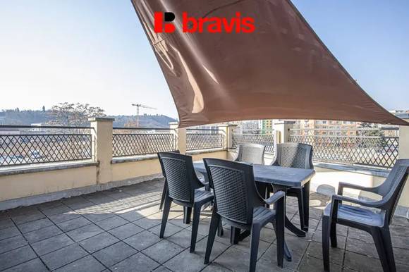 Pronájem bytu 1+1, Brno - Staré Brno, ul. Křížova, zařízený, klidný vnitroblok v blízkosti Mendlova náměstí