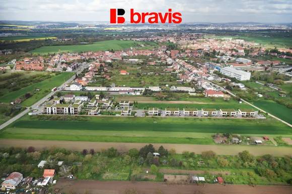 Prodej moderní, nízkoenergetické novostavby, byt 4+kk, 80,6m², Tuřany, zahrada 57,6m², dvě terasy, možnost sklepa a parkování