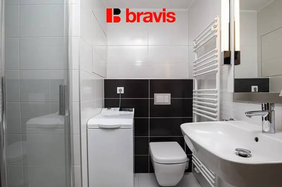 Pronájem bytu 1+kk, Brno - Bystrc, ul. Nad Přehradou, zařízený, blízko Brněnské přehradě