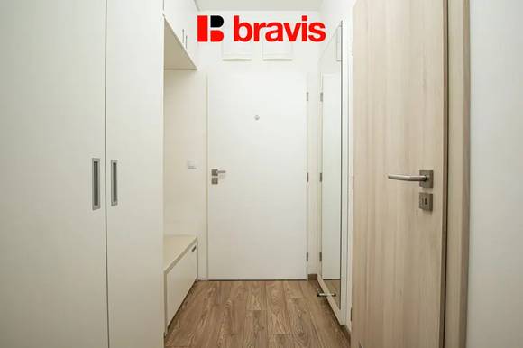 Pronájem bytu 1+kk, Brno - Bystrc, ul. Nad Přehradou, zařízený, blízko Brněnské přehradě