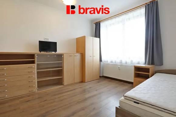 Pronájem bytu 1+kk, Popůvky u Brna, zařízený