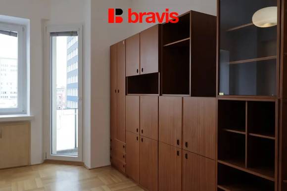 Pronájem bytu 1+1, ul. Dřevařská, Brno - Královo pole, po rekonstrukci, balkon