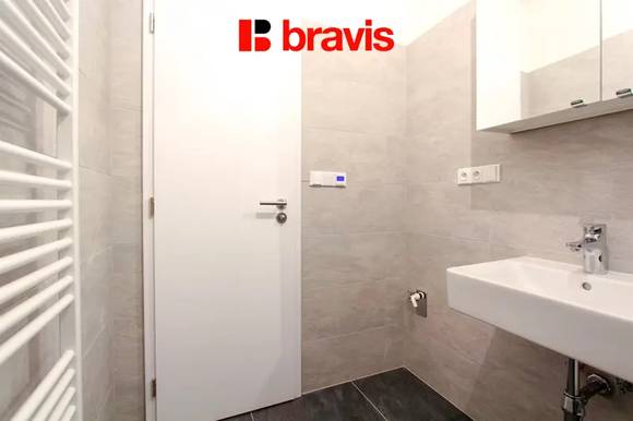 Pronájem bytu 1+kk, ul. Tyršova, Brno - Královo Pole, částečně zařízený, zahrada