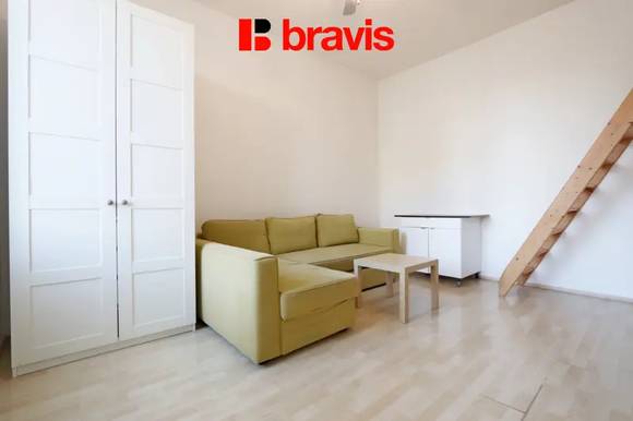 Pronájem bytu 1+kk, Brno - střed, ulice Štěpánská, zařízený, sklep