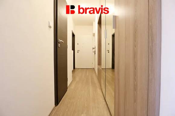 Pronájem bytu 3+kk, Brno - Židenice, ulice Slatinská, zařízený, balkon, klidná lokalita