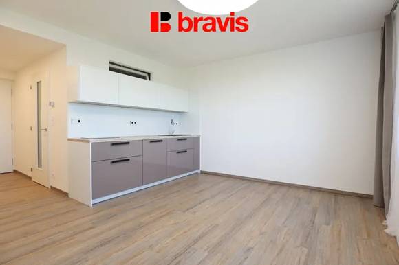 Pronájem bytu 2,5+kk, Brno - Horní Heršpice, ul. Jižní, novostavba, balkon, šatna, možnost parkování