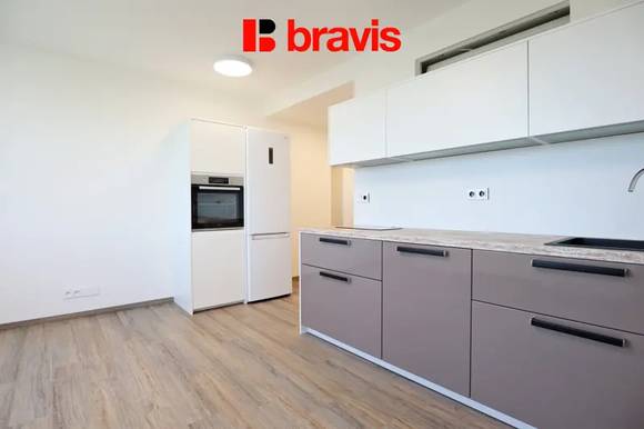 Pronájem bytu 2,5+kk, Brno - Horní Heršpice, ul. Jižní, novostavba, balkon, šatna, možnost parkování