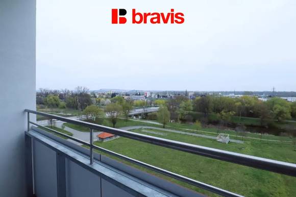 Pronájem bytu 2,5+kk, Brno - Horní Heršpice, ul. Jižní, novostavba, balkon, šatna, možnost parkování