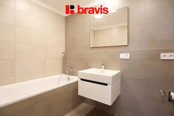 Pronájem bytu 2,5+kk, Brno - Horní Heršpice, ul. Jižní, novostavba, balkon, šatna, možnost parkování
