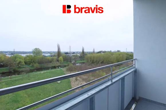 Pronájem bytu 2,5+kk, Brno - Horní Heršpice, ul. Jižní, novostavba, balkon, šatna, možnost parkování