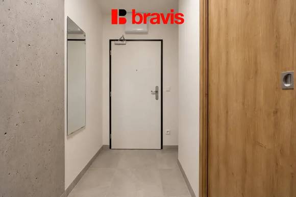 Pronájem nového bytu 1+kk, ulice Bohunická, Brno - Horní Heršpice, sklep, parkování