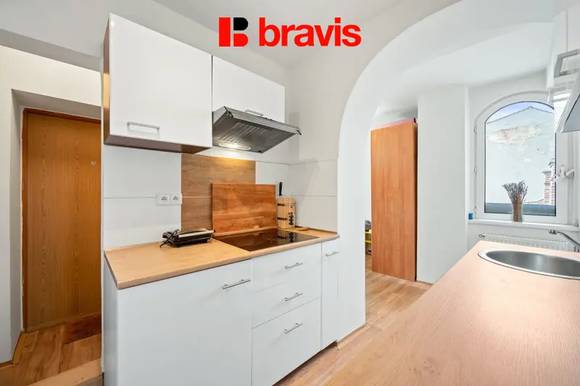 Prodej atypického bytu 2+kk, 42,5 m² + lodžie, ul. Křížkovského, Staré Brno
