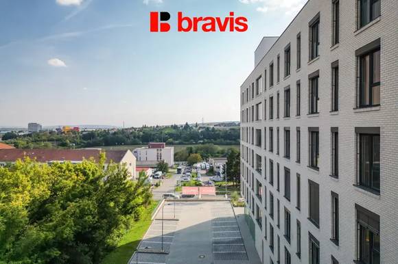 Pronájem bytu 1+kk 35 m², ulice Bohunická, Brno - Horní Heršpice, ABT Park, parkování, sklepní kóje