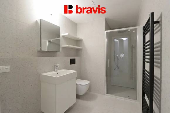 Pronájem bytu 2+kk, rezidence „INSADY“ na ul. Nové Sady, relaxační zahrada, novostavba, chytrá domácnost, rekuperace, klimatizace, terasa, garážové stání, sklep