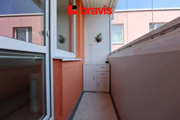 Pronájem bytu 2+1, Brno - Žabovřesky, ul. Lipská, balkon i lodžie, šatna, sklep, klidná lokalita