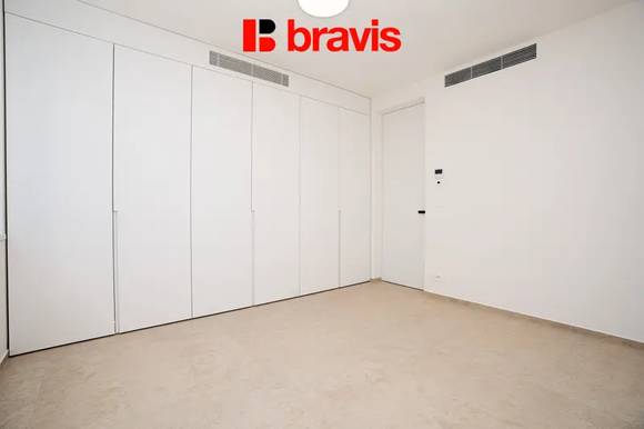 Pronájem bytu 3+kk, Brno - Pisárky, Vinařská ulice, novostavba, klimatizace, terasa, garážové stání