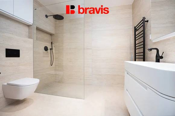 Pronájem bytu 3+kk, Brno - Pisárky, Vinařská ulice, novostavba, klimatizace, terasa, garážové stání