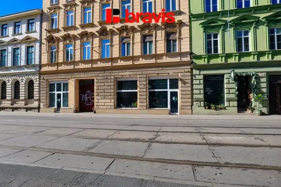 Pronájem nebytového prostoru, ul. Hybešova, Brno - Staré Brno, výloha