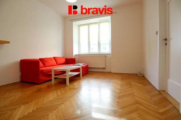 Pronájem bytu 2+1, Brno - Veveří, Tučkova ulice, balkon, internet