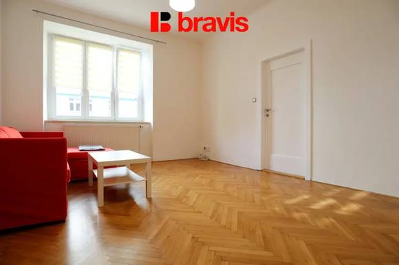Pronájem bytu 2+1, Brno - Veveří, Tučkova ulice, balkon, internet