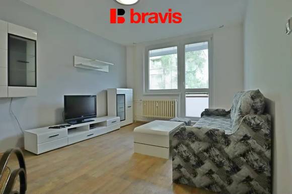 Pronájem bytu 2+1, Brno - Žabovřesky, ulice Kubánská, zařízený, 2 balkóny, sklep, internet v ceně