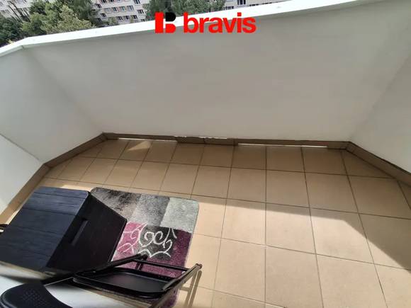 Pronájem bytu 1+1 38 m², částečně zařízený, lodžie,  Brno - Lesná, ul. Brožíkova