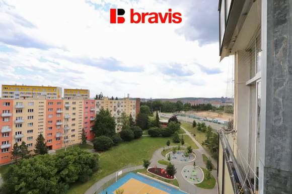Pronájem bytu 3+1, Brno - Černá Pole, ul. Bieblova, lodžie, po rekonstrukci