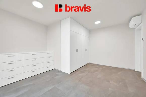 Pronájem mezonetu 4+kk, Brno - Zábrdovice, ul. Příkop, novostavba, terasa, klimatizace