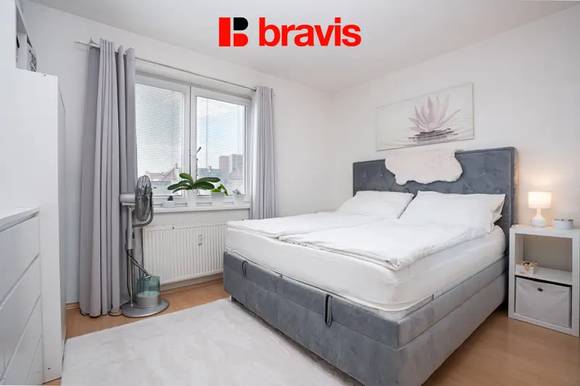Prodej bytu 2+kk, Brno - Bohunice, ulice Čeňka Růžičky, balkon, garážové stání, sklep