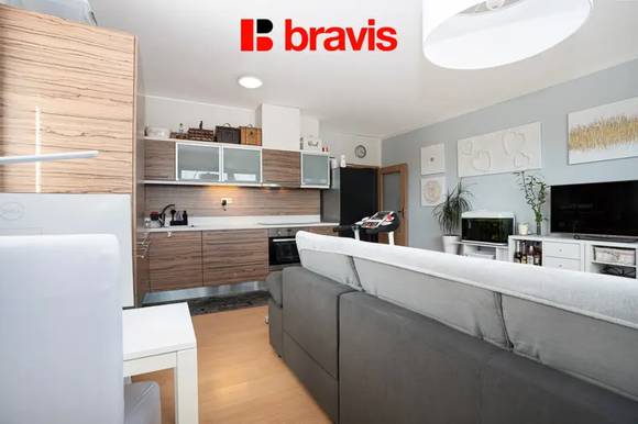 Prodej bytu 2+kk, Brno - Bohunice, ulice Čeňka Růžičky, balkon, garážové stání, sklep