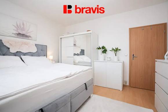 Prodej bytu 2+kk, Brno - Bohunice, ulice Čeňka Růžičky, balkon, garážové stání, sklep