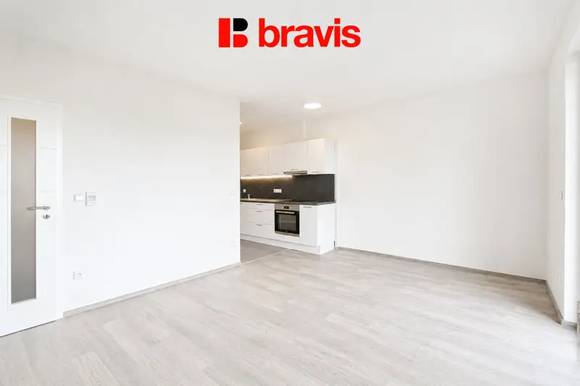 Prodej hezkého bytu 1+kk s balkónem 42m2, ul. Bělohorská, Brno - Židenice, parkování, sklep