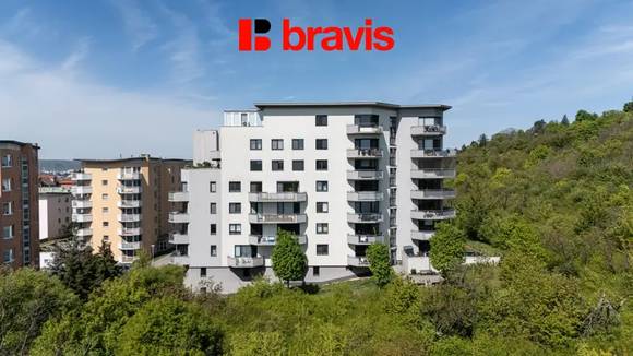 Prodej hezkého bytu 1+kk s balkónem 42m2, ul. Bělohorská, Brno - Židenice, parkování, sklep