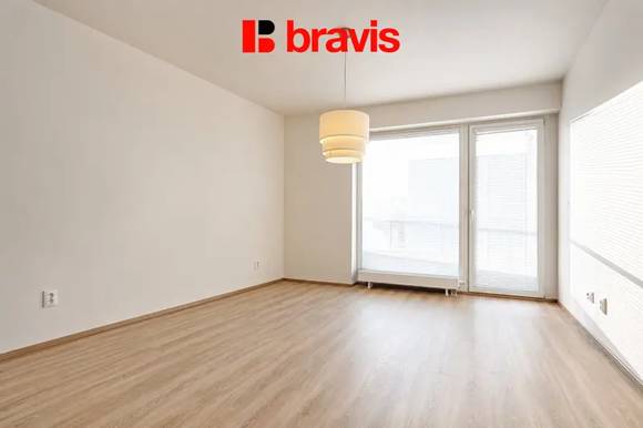 Podnájem bytu 2+kk v novostavbě, rezidence Rumiště, Brno - střed, balkon